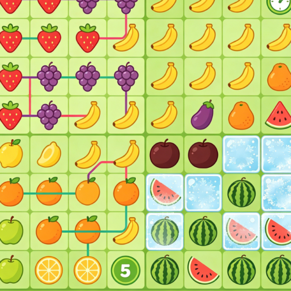 Fruit Connect & Clear Game