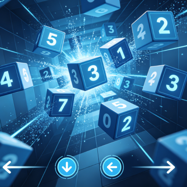 Gravity Inversion — Number Puzzle