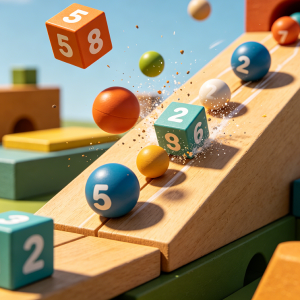 Physics Collision — Number Puzzle